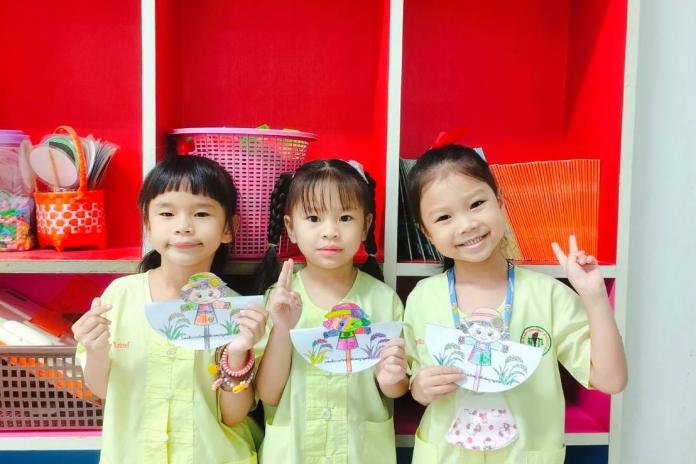 สัปดาห์นี้…เด็กๆเรียนรู้หน่วยการเรียนรู้ เรื่อง ข้าว