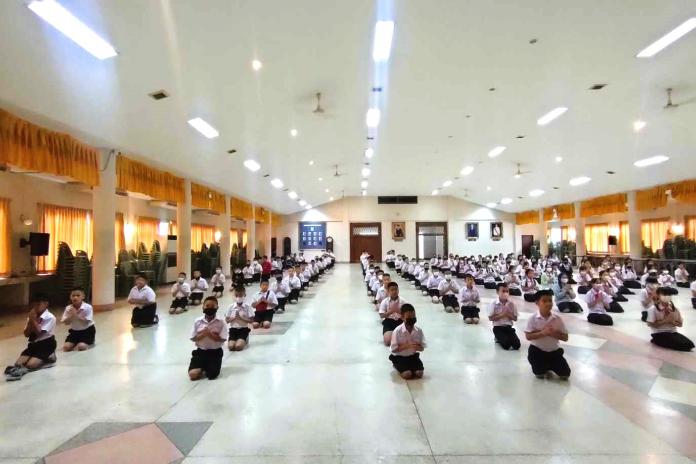 กิจกรรมเช้าวันใหม่ในเดือนสิงหาคม กับกิจกรรมสวดมนต์หมู่ทำนองสรภัญญะ ในวันอังคารที่ 8 สิงหาคม 2566