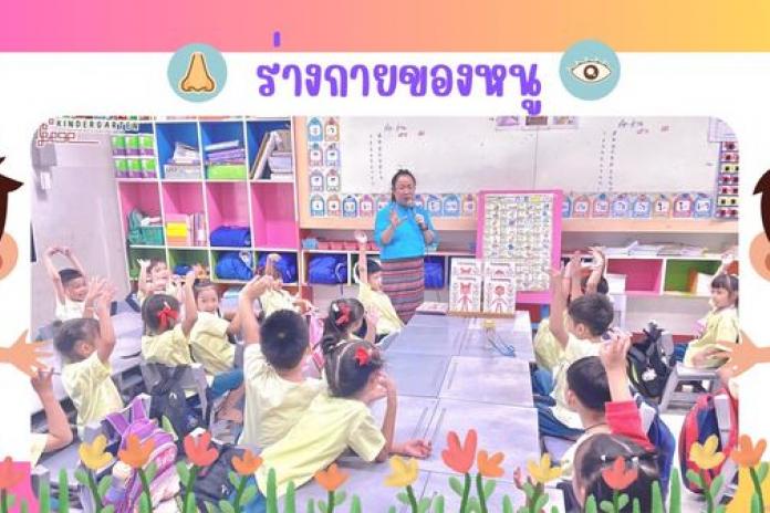 วันนี้พี่ๆ อนุบาล 3/1 ห้องดอกลีลาวดี กับกิจกรรมเกมการศึกษา "ร่างกายของหนู"