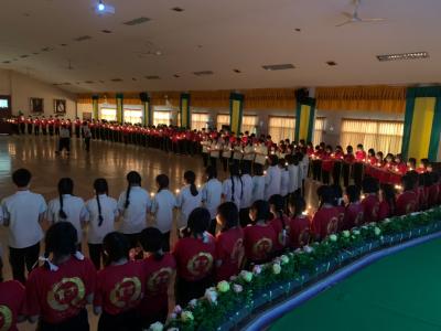 ภาพกิจกรรมค่ายภาษาจีนของน้องๆ ม.3 และพี่ๆศิลป์จีน 2022