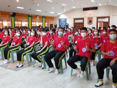 ภาพกิจกรรมค่ายภาษาจีนของน้องๆ ม.3 และพี่ๆศิลป์จีน 2022