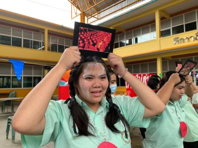 ภาพกิจกรรมค่ายภาษาจีนของน้องๆ ม.3 และพี่ๆศิลป์จีน 2022