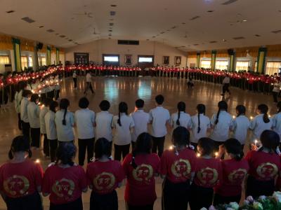 ภาพกิจกรรมค่ายภาษาจีนของน้องๆ ม.3 และพี่ๆศิลป์จีน 2022