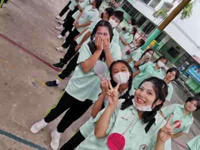 ภาพกิจกรรมค่ายภาษาจีนของน้องๆ ม.3 และพี่ๆศิลป์จีน 2022