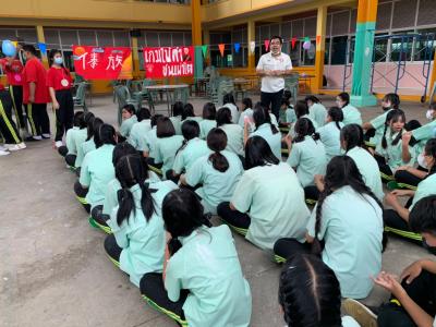 ภาพกิจกรรมค่ายภาษาจีนของน้องๆ ม.3 และพี่ๆศิลป์จีน 2022
