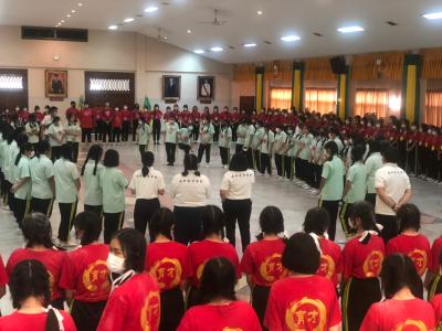 ภาพกิจกรรมค่ายภาษาจีนของน้องๆ ม.3 และพี่ๆศิลป์จีน 2022