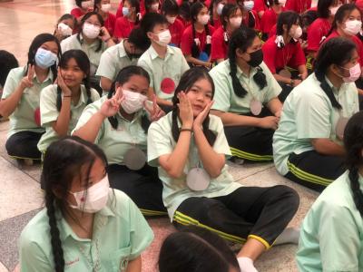 ภาพกิจกรรมค่ายภาษาจีนของน้องๆ ม.3 และพี่ๆศิลป์จีน 2022