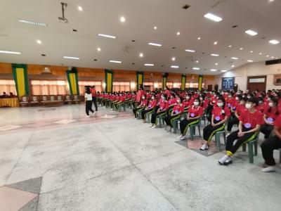 ภาพกิจกรรมค่ายภาษาจีนของน้องๆ ม.3 และพี่ๆศิลป์จีน 2022