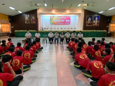 ภาพกิจกรรมค่ายภาษาจีนของน้องๆ ม.3 และพี่ๆศิลป์จีน 2022