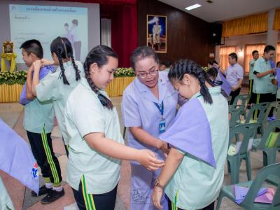 โครงการอบรมเชิงปฏิบัติการ การปฐมพยาบาลเบื้องต้นในโรงเรียน