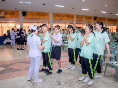 โครงการอบรมเชิงปฏิบัติการ การปฐมพยาบาลเบื้องต้นในโรงเรียน