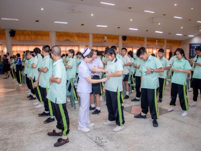 โครงการอบรมเชิงปฏิบัติการ การปฐมพยาบาลเบื้องต้นในโรงเรียน