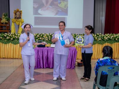โครงการอบรมเชิงปฏิบัติการ การปฐมพยาบาลเบื้องต้นในโรงเรียน
