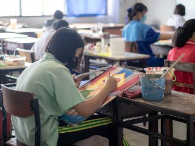 งานศิลปหัตถกรรมนักเรียน ครั้งที่ 70 ปีการศึกษา 2565 ระดับเขตพื้นที่การศึกษา สพม.ลำปาง ลำพูน