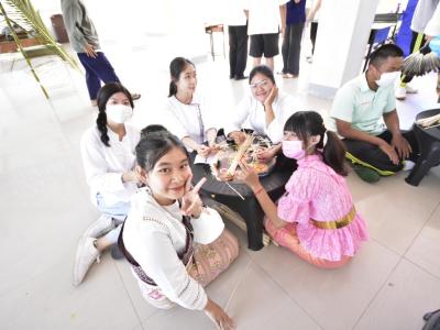 ภาพกิจกรรม วันลอยกระทง ประจำปี 2565