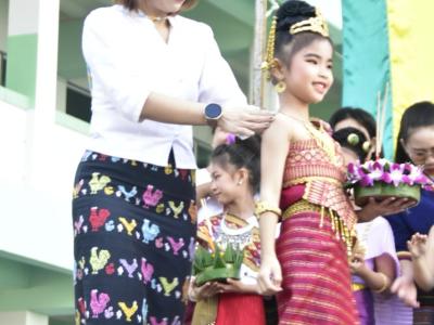 ภาพกิจกรรม วันลอยกระทง ประจำปี 2565