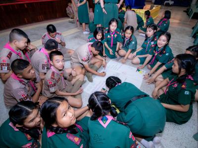 โรงเรียนสีขาวสร้างภูมิคุ้มกันปัญหาและพิษภัยยาเสพติดโรงเรียนมัธยมวิทยา