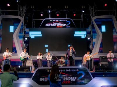การประกวดวงสตริง ในงาน Motor Show 2022