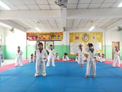 พื้นฐานกีฬาเทควันโด ระดับชั้น ป.1-3