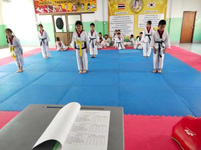 พื้นฐานกีฬาเทควันโด ระดับชั้น ป.1-3