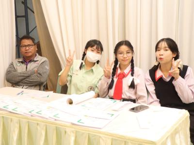 พิธีมอบใบประกาศนียบัตรทักษะกีฬาเทควันโดขั้นพื้นฐาน ระดับชั้น ป.1-3