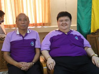 พิธีมอบใบประกาศนียบัตรทักษะกีฬาเทควันโดขั้นพื้นฐาน ระดับชั้น ป.1-3