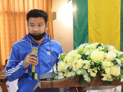 พิธีมอบใบประกาศนียบัตรทักษะกีฬาเทควันโดขั้นพื้นฐาน ระดับชั้น ป.1-3