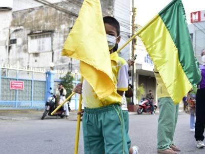 กีฬาสีระดับอนุบาล-ประถมศึกษา ประจำปีการศึกษา 2565