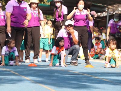 กีฬาสีระดับอนุบาล-ประถมศึกษา ประจำปีการศึกษา 2565