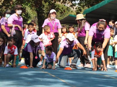กีฬาสีระดับอนุบาล-ประถมศึกษา ประจำปีการศึกษา 2565