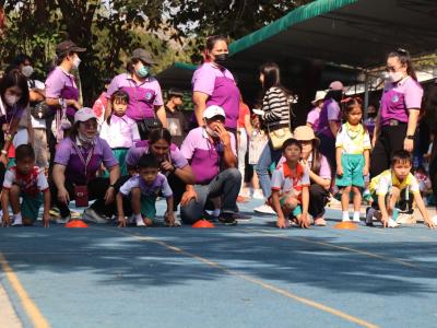 กีฬาสีระดับอนุบาล-ประถมศึกษา ประจำปีการศึกษา 2565