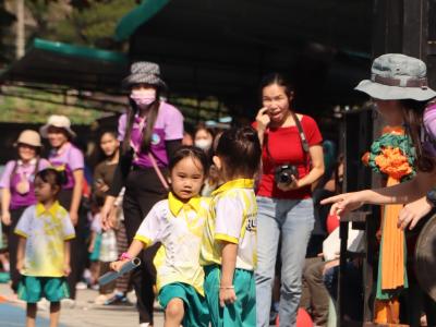 กีฬาสีระดับอนุบาล-ประถมศึกษา ประจำปีการศึกษา 2565
