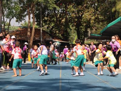 กีฬาสีระดับอนุบาล-ประถมศึกษา ประจำปีการศึกษา 2565