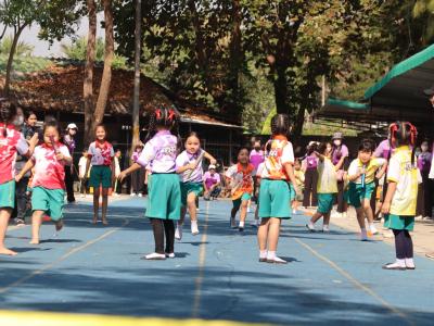 กีฬาสีระดับอนุบาล-ประถมศึกษา ประจำปีการศึกษา 2565