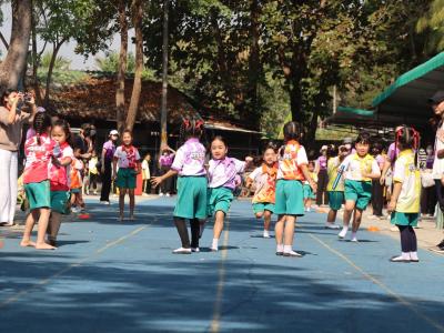 กีฬาสีระดับอนุบาล-ประถมศึกษา ประจำปีการศึกษา 2565