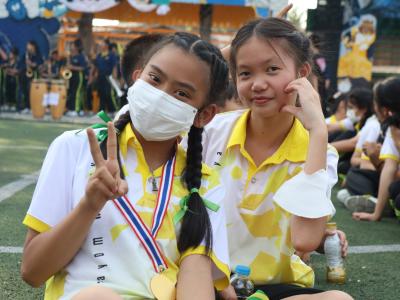 กีฬาสีระดับอนุบาล-ประถมศึกษา ประจำปีการศึกษา 2565