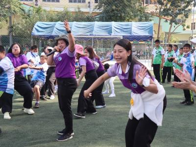 กีฬาสีระดับอนุบาล-ประถมศึกษา ประจำปีการศึกษา 2565