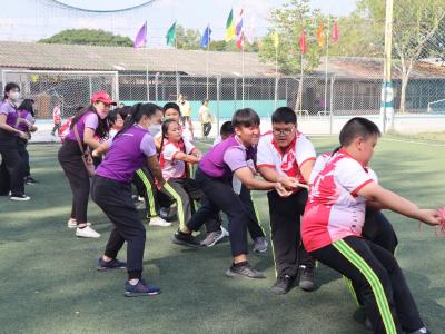 กีฬาสีระดับอนุบาล-ประถมศึกษา ประจำปีการศึกษา 2565