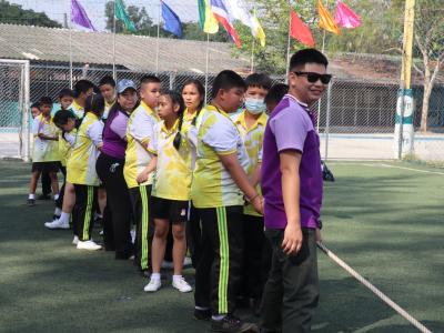 กีฬาสีระดับอนุบาล-ประถมศึกษา ประจำปีการศึกษา 2565