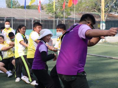 กีฬาสีระดับอนุบาล-ประถมศึกษา ประจำปีการศึกษา 2565