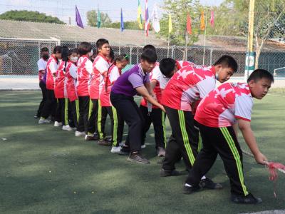 กีฬาสีระดับอนุบาล-ประถมศึกษา ประจำปีการศึกษา 2565