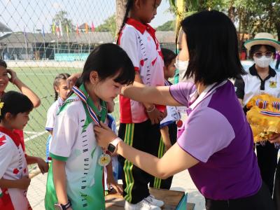 กีฬาสีระดับอนุบาล-ประถมศึกษา ประจำปีการศึกษา 2565