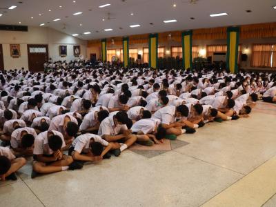 กิจกรรมวันไหว้ครู น้อมวันทา บูชาครู