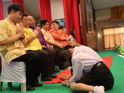 กิจกรรมวันไหว้ครู น้อมวันทา บูชาครู