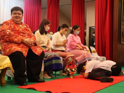 กิจกรรมวันไหว้ครู น้อมวันทา บูชาครู