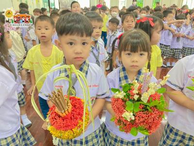 กิจกรรมไหว้ครู ประจำปีการศึกษา 2566