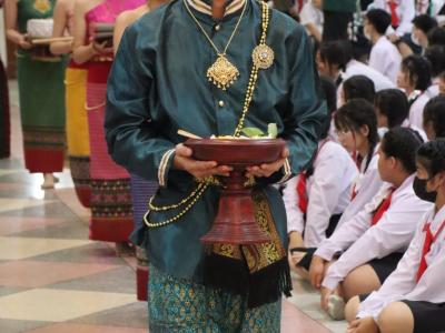 พิธีบายศรี สู่เข้าเอาขวัญ