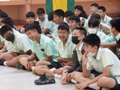 กิจกรรมการอบรม เรื่อง สารเสพติด อบายมุข สื่อออนไลน์ และแก้ปัญหาความรุนแรง การล่วงละเมิดทางเพศ