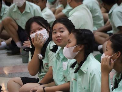 กิจกรรมการอบรม เรื่อง สารเสพติด อบายมุข สื่อออนไลน์ และแก้ปัญหาความรุนแรง การล่วงละเมิดทางเพศ
