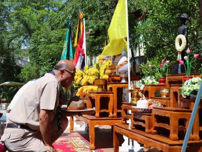 พิธีเปิดสวนสนามของลูกเสือ